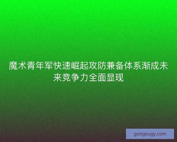 魔术青年军快速崛起攻防兼备体系渐成未来竞争力全面显现